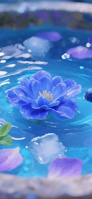 蓝莓水池