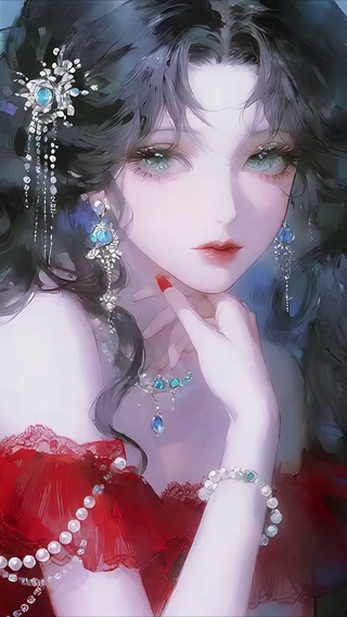 栀子花宫廷少女