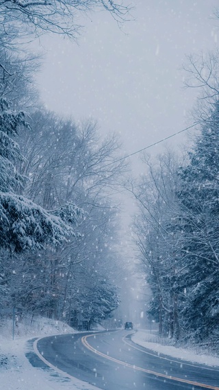 下雪天