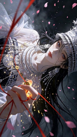 银冠花舞