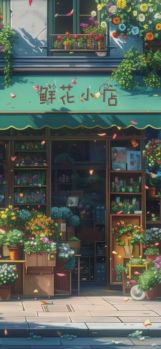 鲜花小店