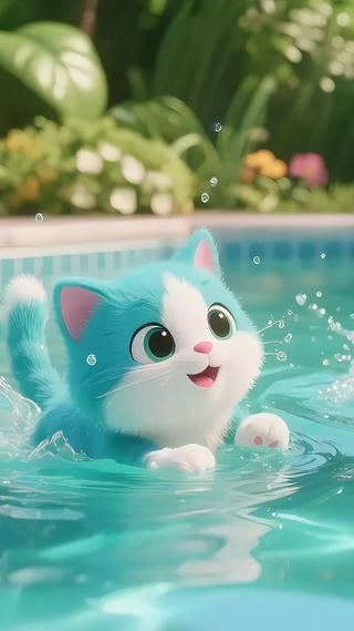 萌宠三只小猫