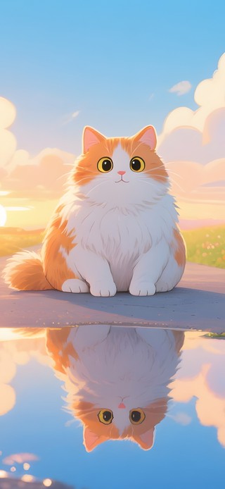 可爱的猫咪