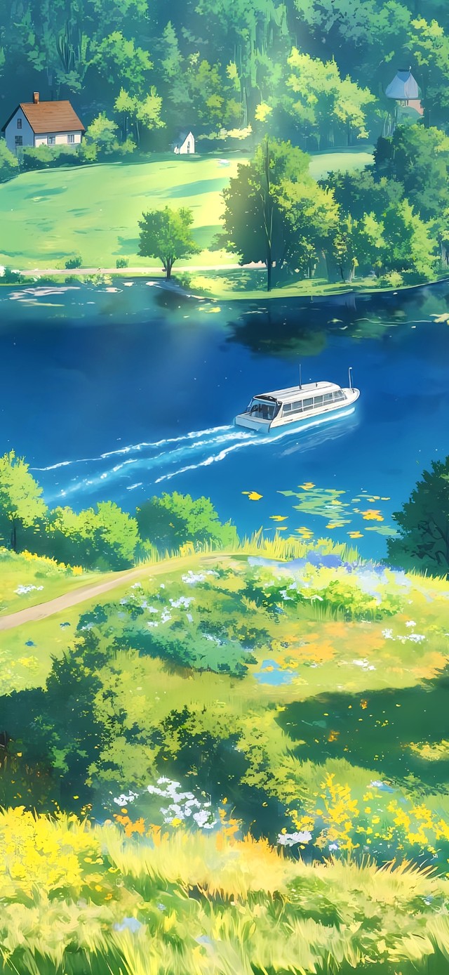 唯美的田园小镇