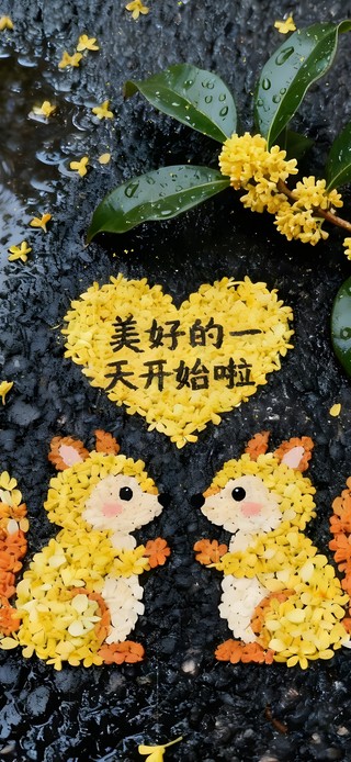 美好的一天开始啦