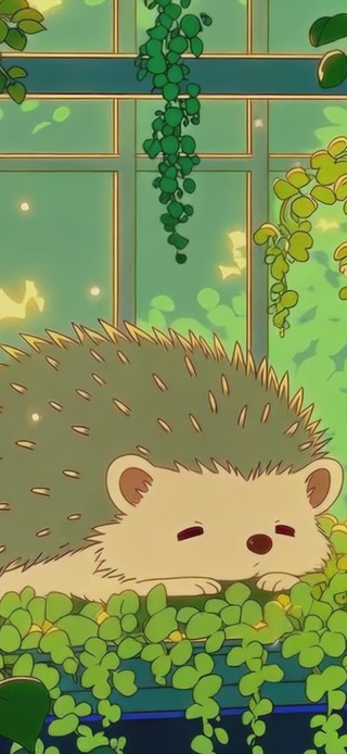 温室里的小刺猬