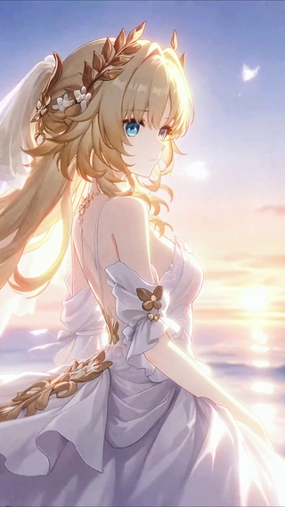 阿格莱雅丨风栖白纱丨