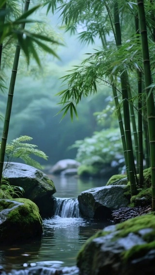 潺潺小溪