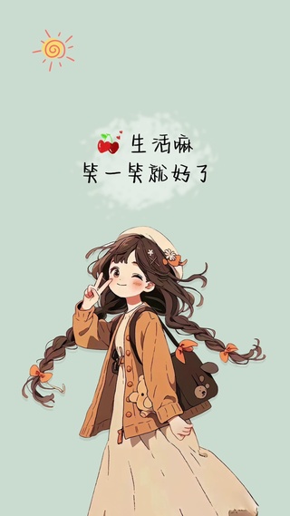 生活嘛笑一笑就好了