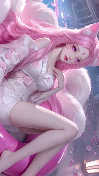 樱落粉发狐姬阿狸