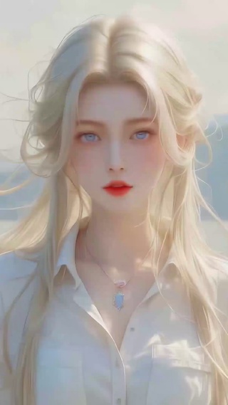 气质金发美女