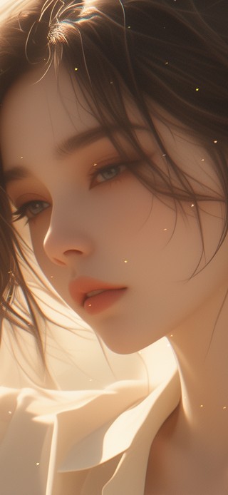 4K夏日休闲慵懒美女 午后13
