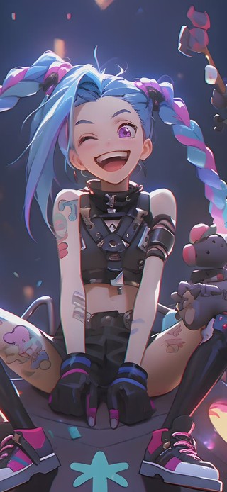 4k 炮弹少女金克斯