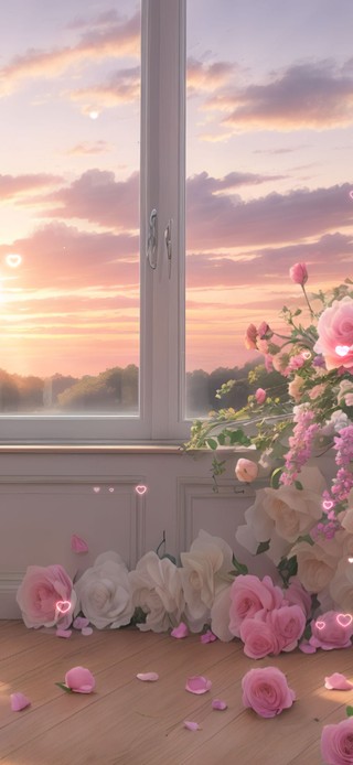 浪漫玫瑰花