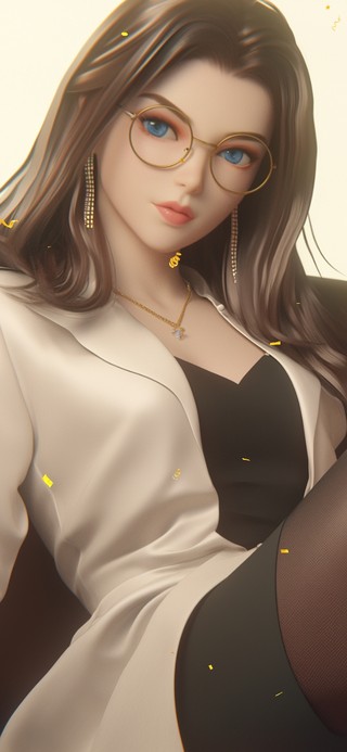 玉面莹莹越镜光 梨花带雨胜春芳