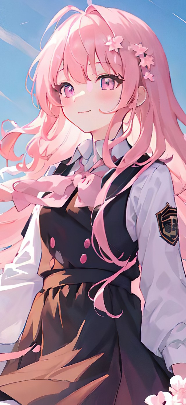治愈樱花少女