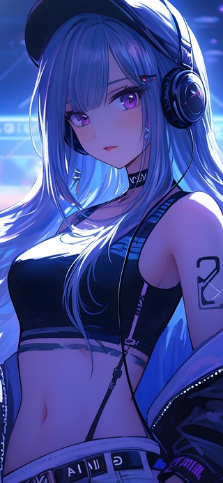 蹦迪少女(非主题)