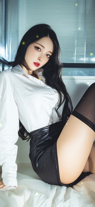 她的美带着薄薄风声