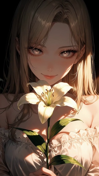 清新治愈美女高清4k