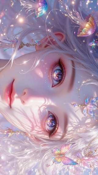 眼睛里有星星 
