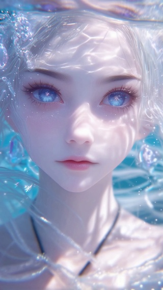 水中美少女