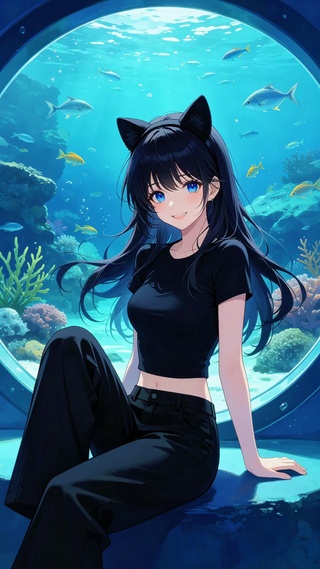二次元猫耳美女壁纸