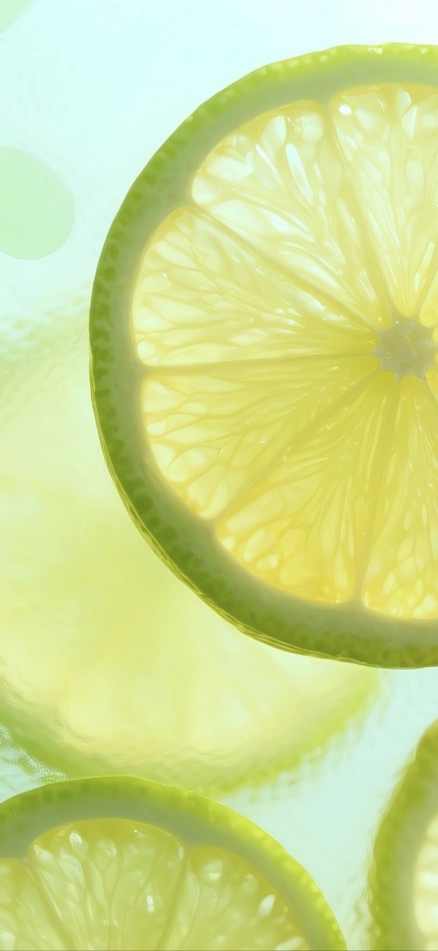 毛玻青柠气泡水