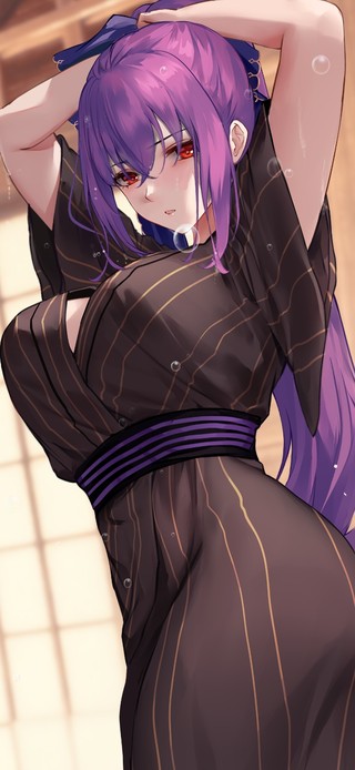 唯美温泉美少女