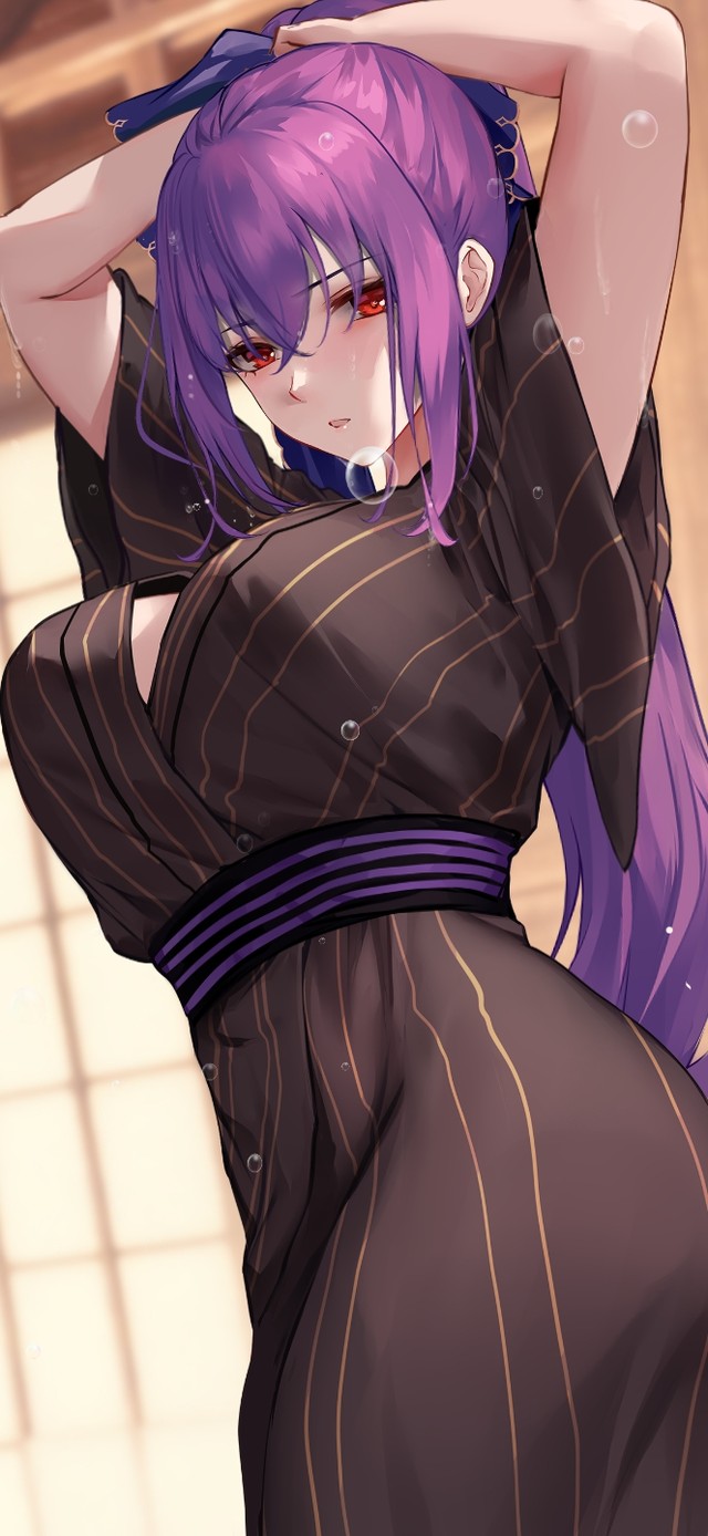 唯美温泉美少女
