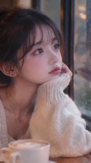 丸子头女生
