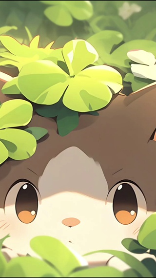 草丛猫咪