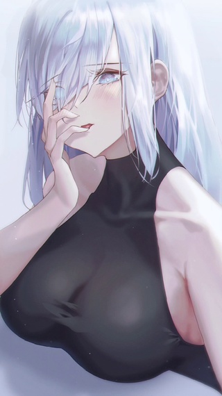 最美白发御姐风4k