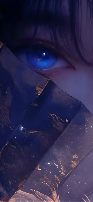 妖艳古风美女深邃的眼睛