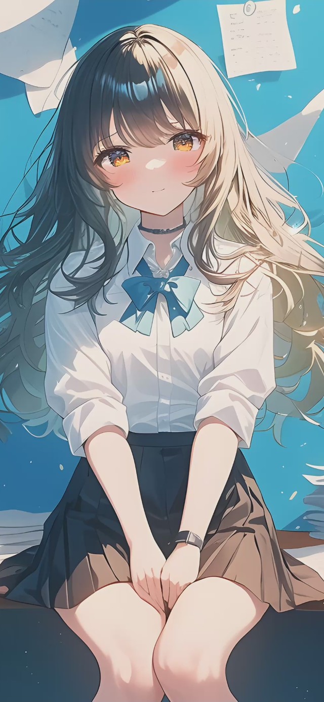 4K可爱二次元清纯美女