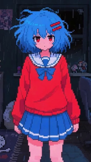 学习到崩溃的女孩