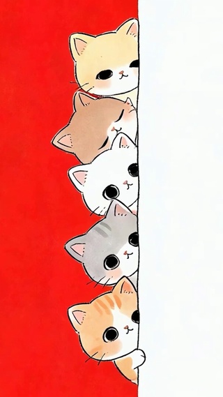 一群猫咪