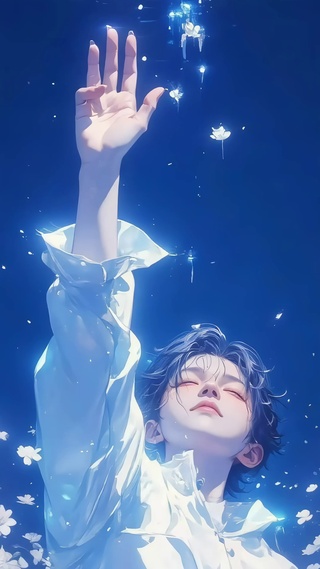 水中帅哥