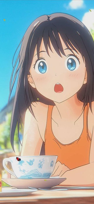 女孩与猫咪