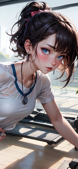 健身女孩
