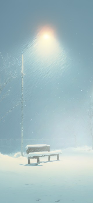 白夜暴雪