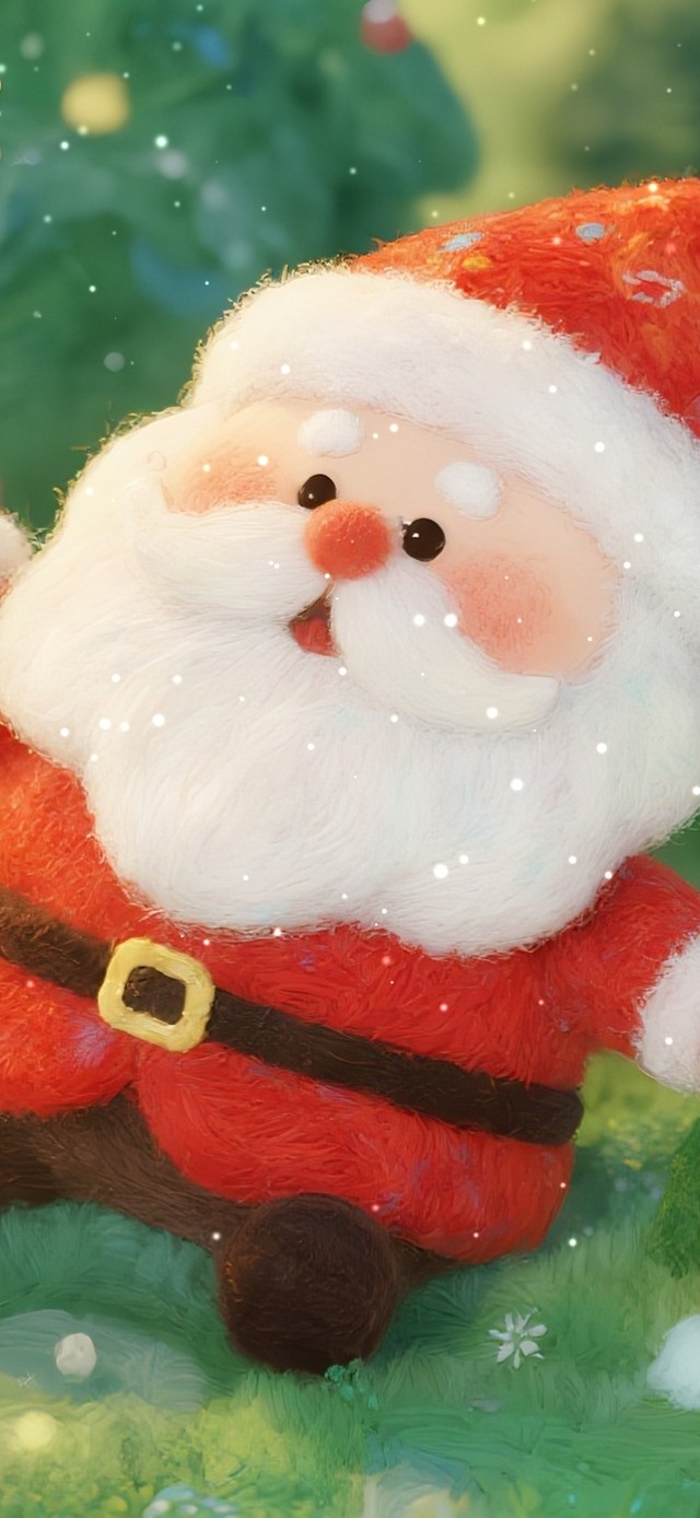 可爱的圣诞老人