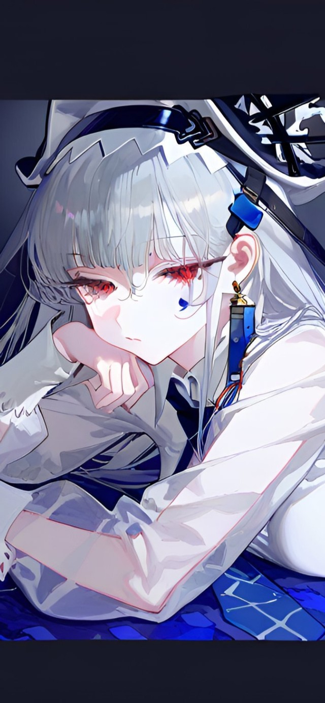 趴着的黑丝少女-归溟幽灵鲨