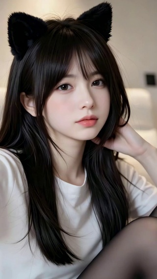 清纯猫耳少女