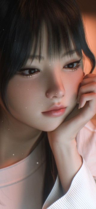 美丽休闲女孩