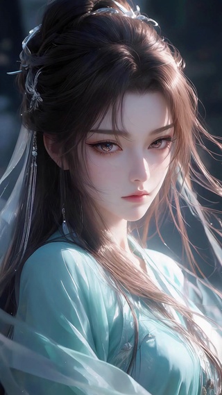 淡雅美女壁纸