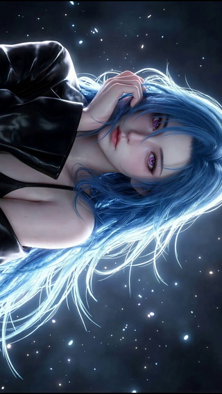 纯欲蓝发少女Jinx