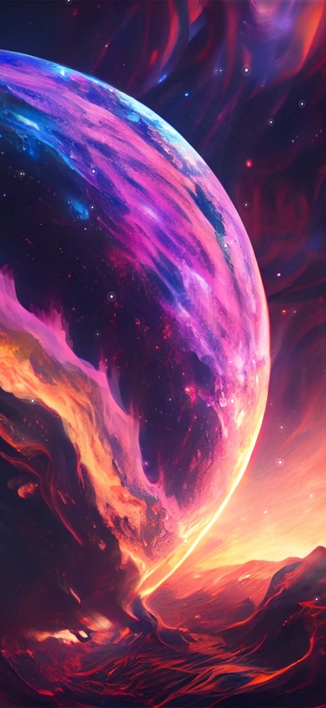 彩色星球