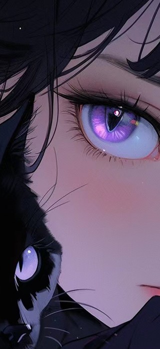 紫色眼眸～梦幻