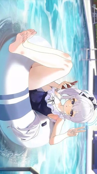 二次元泳装萝莉