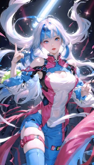 赛博朋克女神壁纸